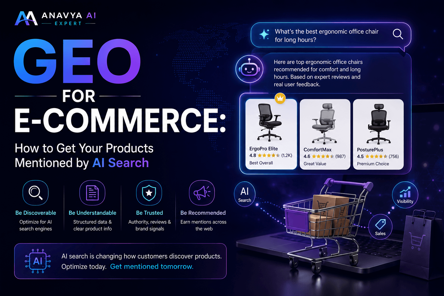 GEO for E-commerce: How to Get Your Products Mentioned by AI Search