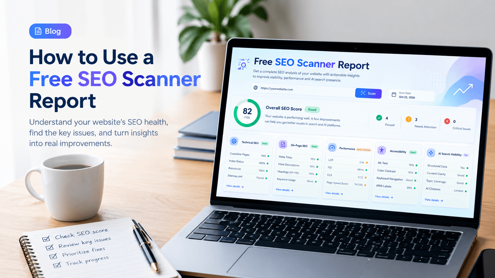 Free SEO Scanner: What It Checks and How to Read the Report